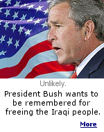 Bush: ''I would like to be a person remembered as a person who, first and foremost, did not sell his soul in order to accommodate the political process.''